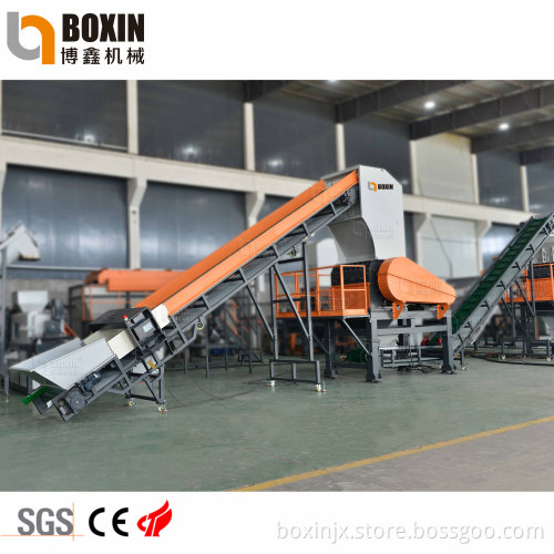 Pet Bottle Recycling Line: Crushing, Washing, Drying, and Flakes Production